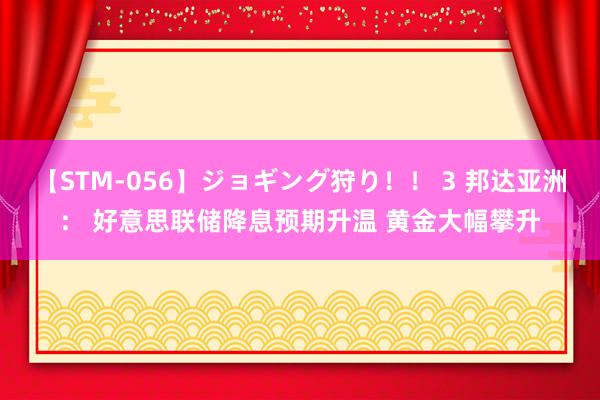 【STM-056】ジョギング狩り！！ 3 邦达亚洲： 好意思联储降息预期升温 黄金大幅攀升