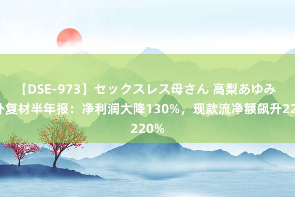 【DSE-973】セックスレス母さん 高梨あゆみ 国外复材半年报：净利润大降130%，现款流净额飙升220%